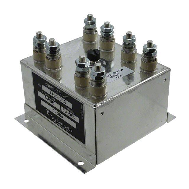 1100-21X TE Connectivity Aerospace, Defense and Marine  Relais de puissance de plus de 2 ampères